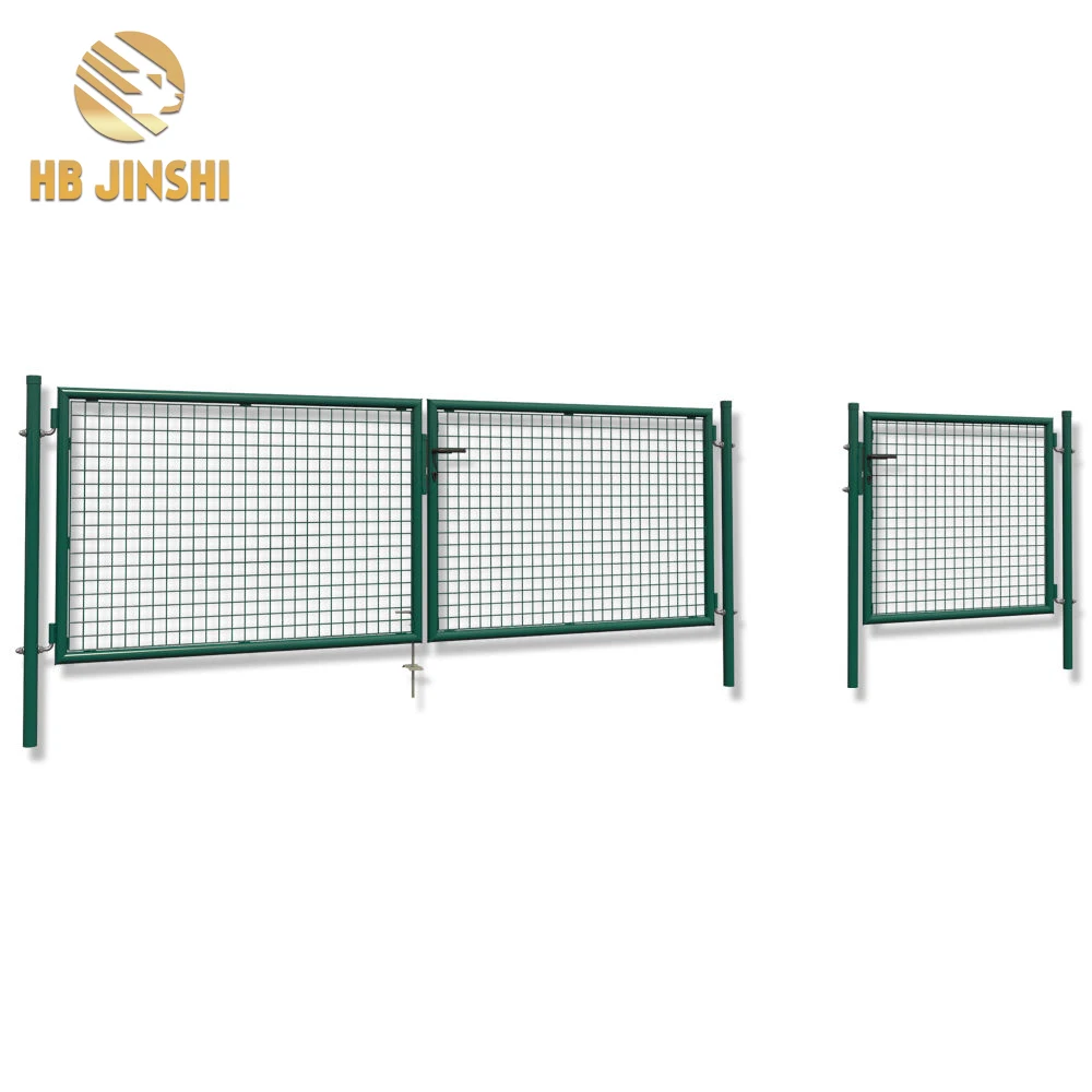 Heavy Duty Metal garden gates Galvanized Metal Fence Garden Gate