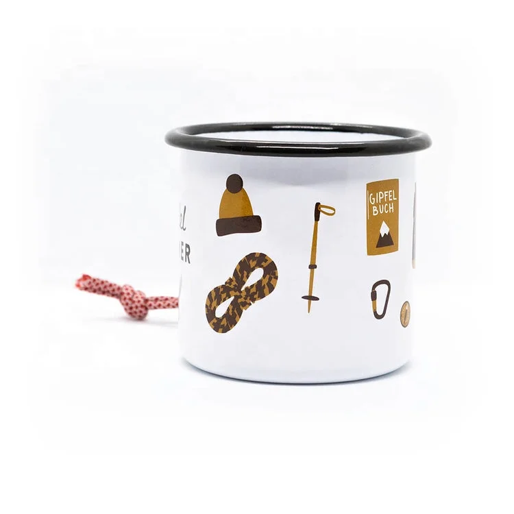 China tin mug China enamel mug Dinnerware sets Enamel coffee customized mug AVON 80ml 150ml 250ml 350ml 500ml Enamel camping Cup