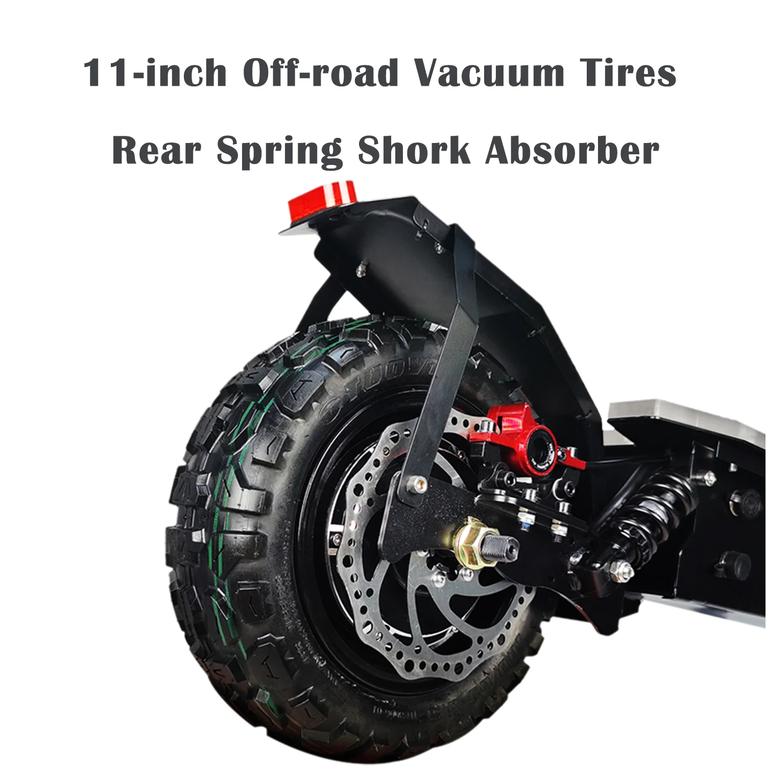 5600Watt 60V Dual Motor E Scooter Folding 11inch Offroad Powerful Q06P Electric Scooter USA Warehouse