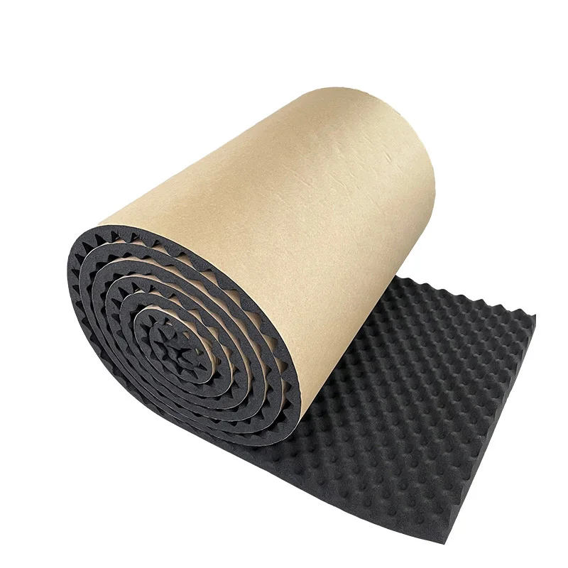 Customizing acoustic insulation foam roll fire retardant used in the roof  and trunk