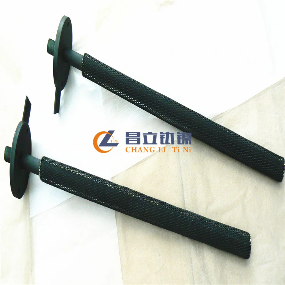gold recovery industry using iridium oxide coating titanium electrode