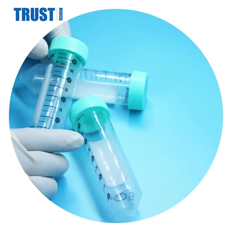 Lab Consumable Disposable Medical Laboratory Plasticware Conical Centrifugal Tube Plastic Centrifuge Tube 15mL