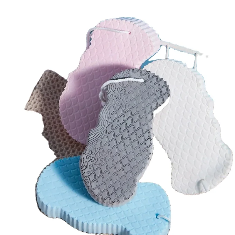 Wholesale Skin Exfoliating  bath belt shower strip sponge for body washing solor bath shower massage seaweed sponge