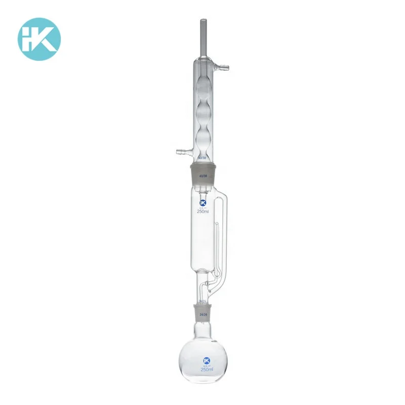 250ml soxhlet extraction apparatus/soxhlet extractor/extractor soxhlet