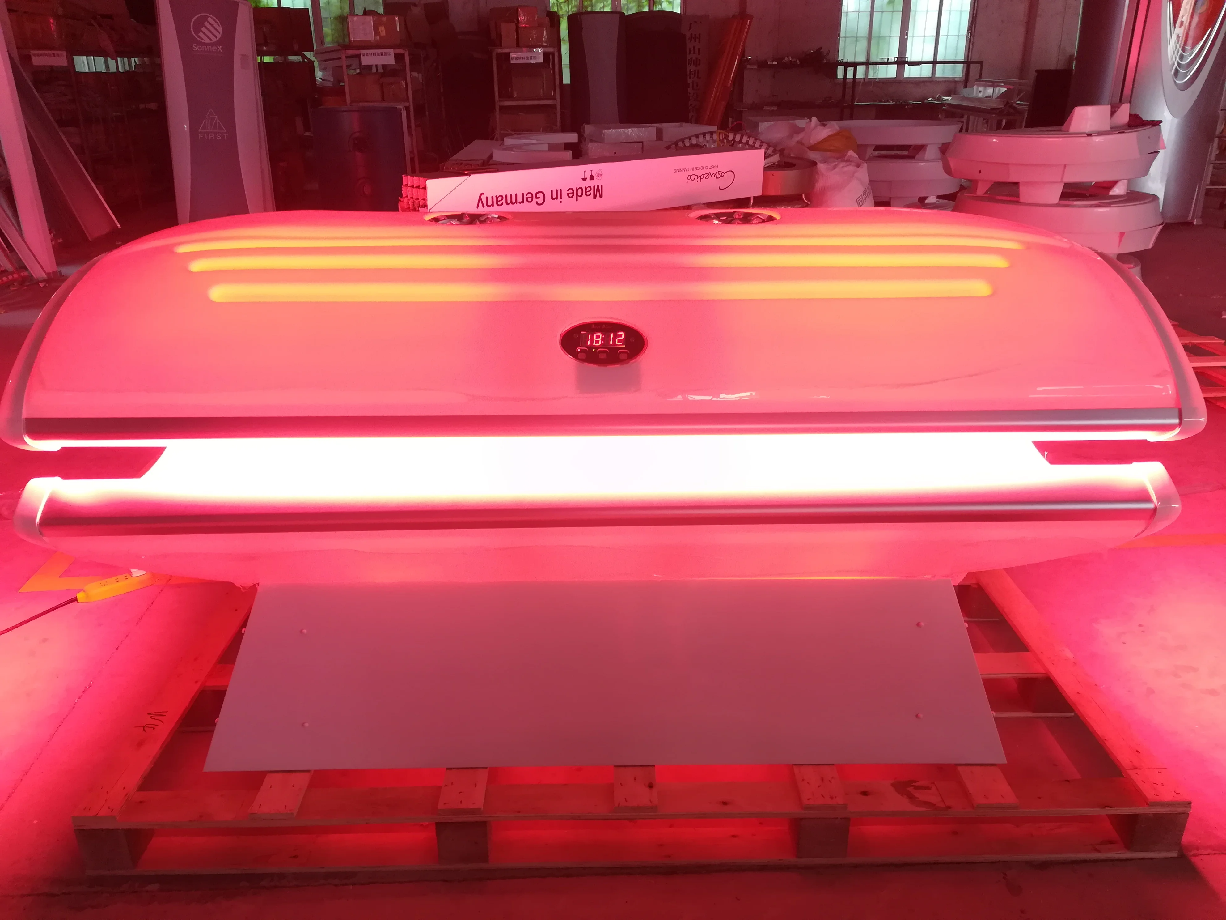 Spa Capsule Steam Heating Equipment with Music Infrared Sauna With Red Light