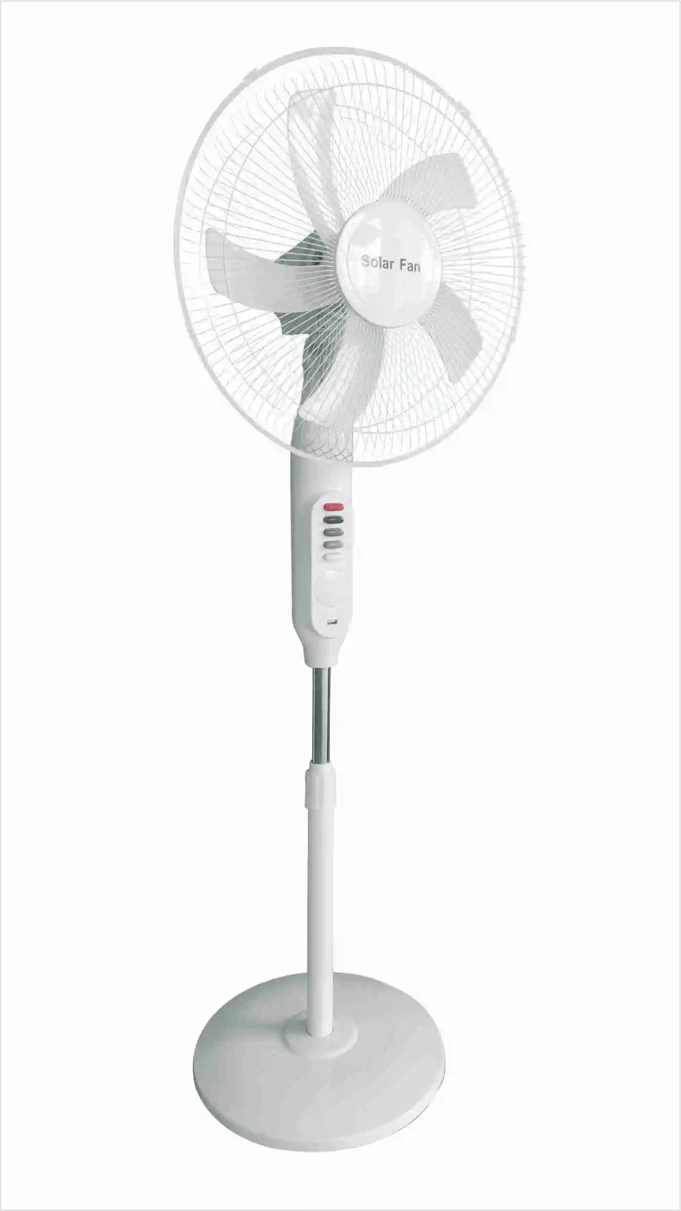 solar fans air-flow household basement high duty cold floor China DC power indoor pedestal motor cheap 16inch stand solar fans