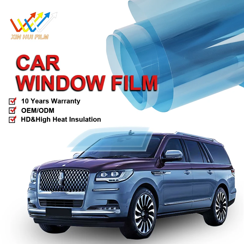 Nano Ceramic Heat Rejection Automotive Insulation 100% UVR Skin Care Uv400 Privacy Transitional Car Solar Window Tint Film