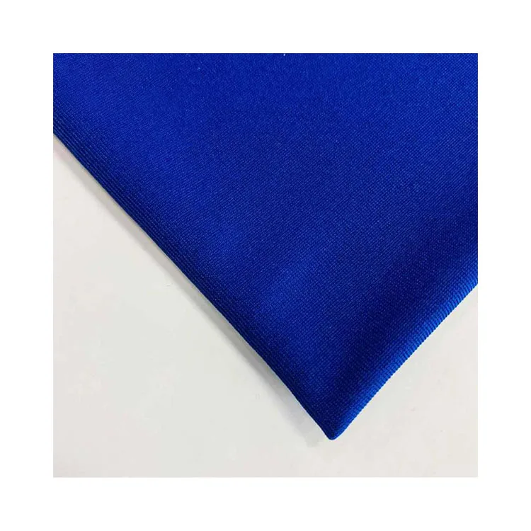 
SHINEDE High Quality DTY Polyester Tricot Knit Fabric For Sports Wear 
