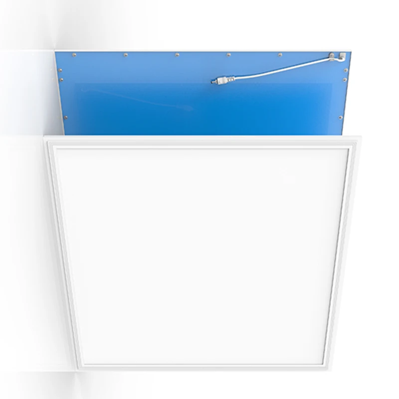 Fast Delivery European light aluminum frame 40w cct selectable Low UGR acrylic ultra thin square ceiling light