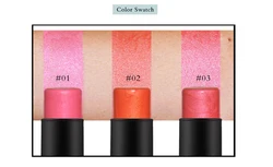 3 color magic cosmetics oem blusher private label blush makeup stick