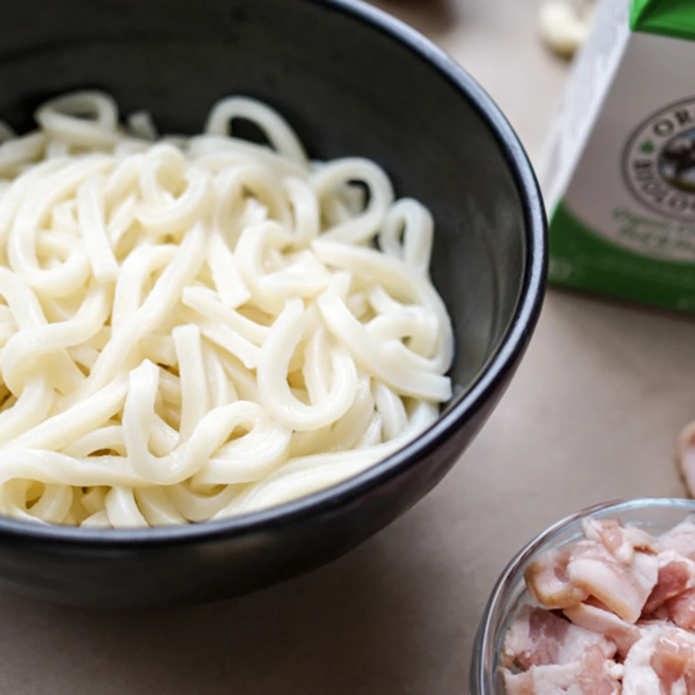Japanese frozen udon noodles