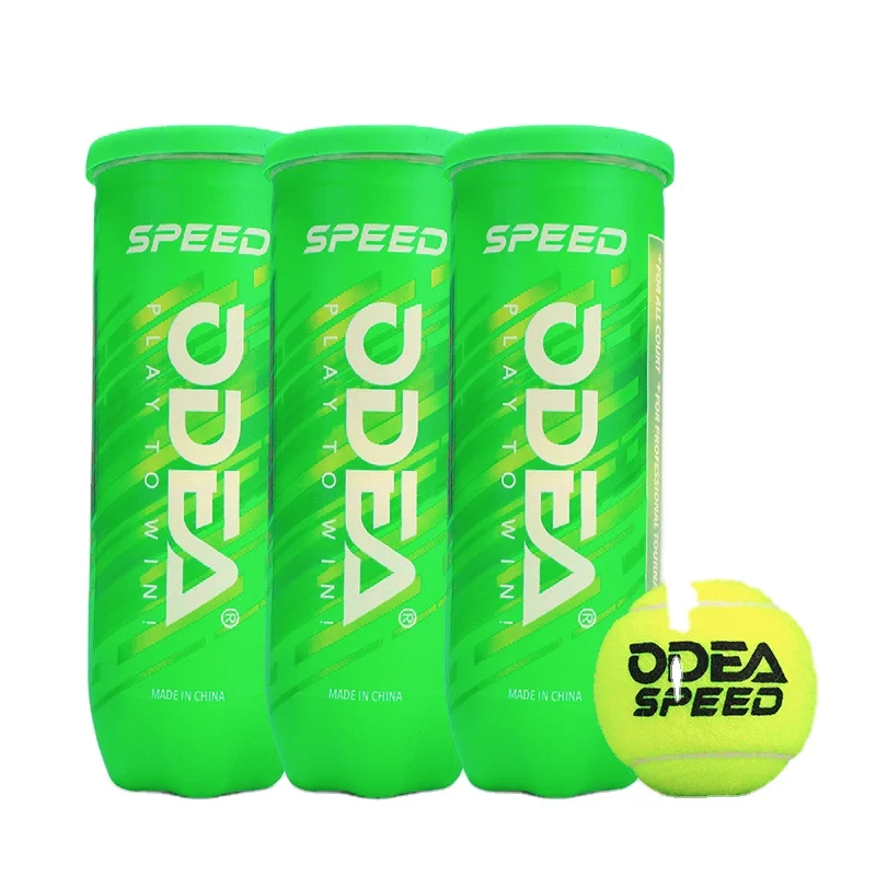 Odea Factory Wholesale Customizable Adult Tennis Ball ITF Approved Durable Natural Rubber Wool Training Pressurized Ball