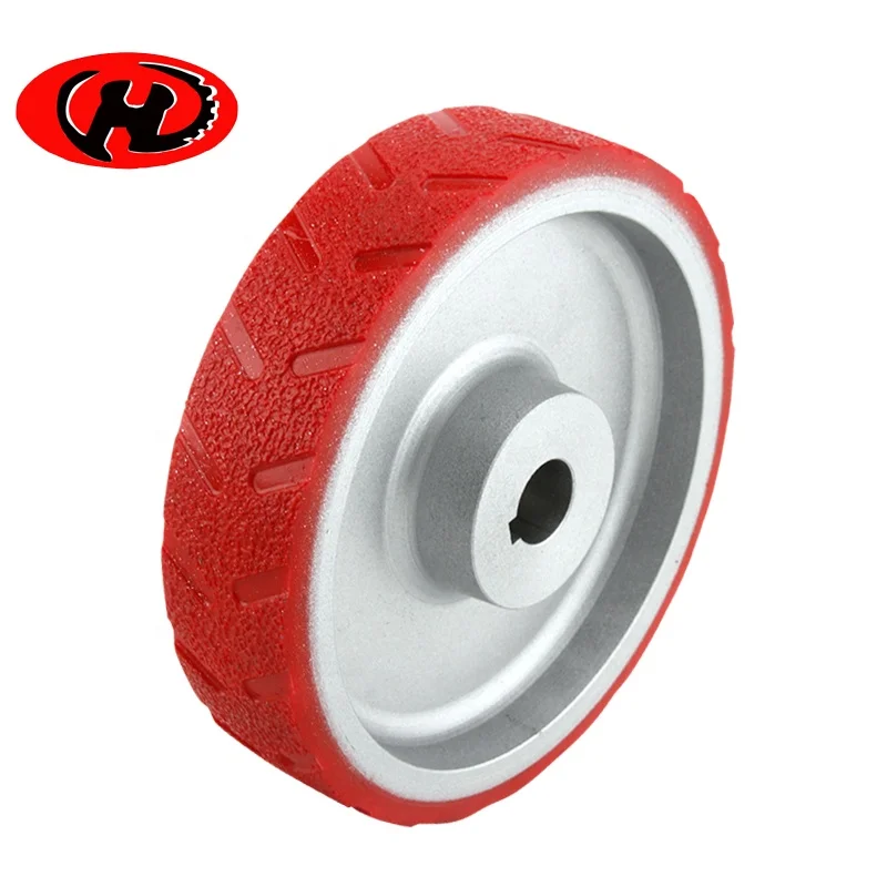 Противоскользящее AGV PU приводное колесо роботизированное оборудование приводное колесо