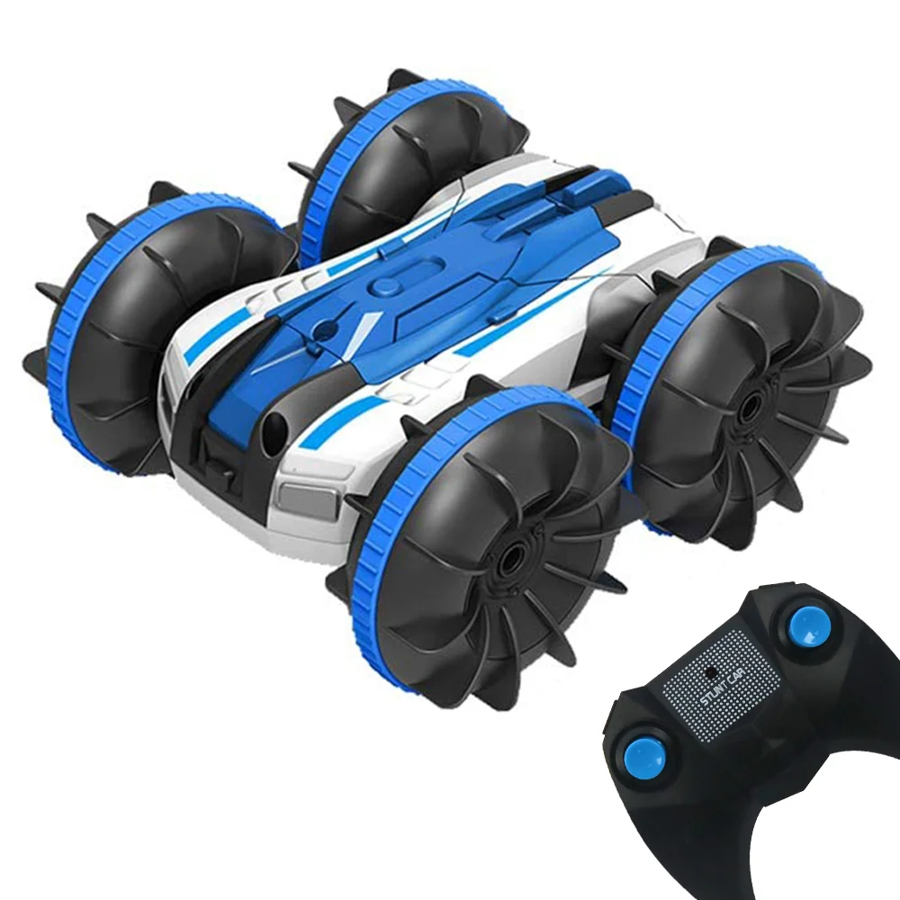Rolling Remote Control Stunt Toys 360 RC Stunt Car Amphibious Vehicle 2.4G Radio Control Stunt Car Toys For Kids Toys Car
