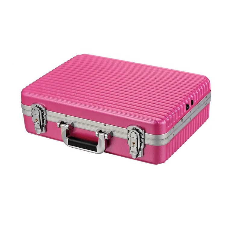 
2020 New Style 3 grades Color Lights Professional Makeup Train Case Box with Mirror 