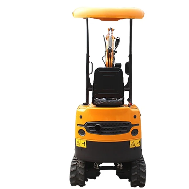 1T excavator mini digger canopy gas/diesel engine for sale