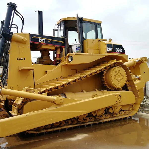 Б/у оригинальный японский бульдозер cat D9R