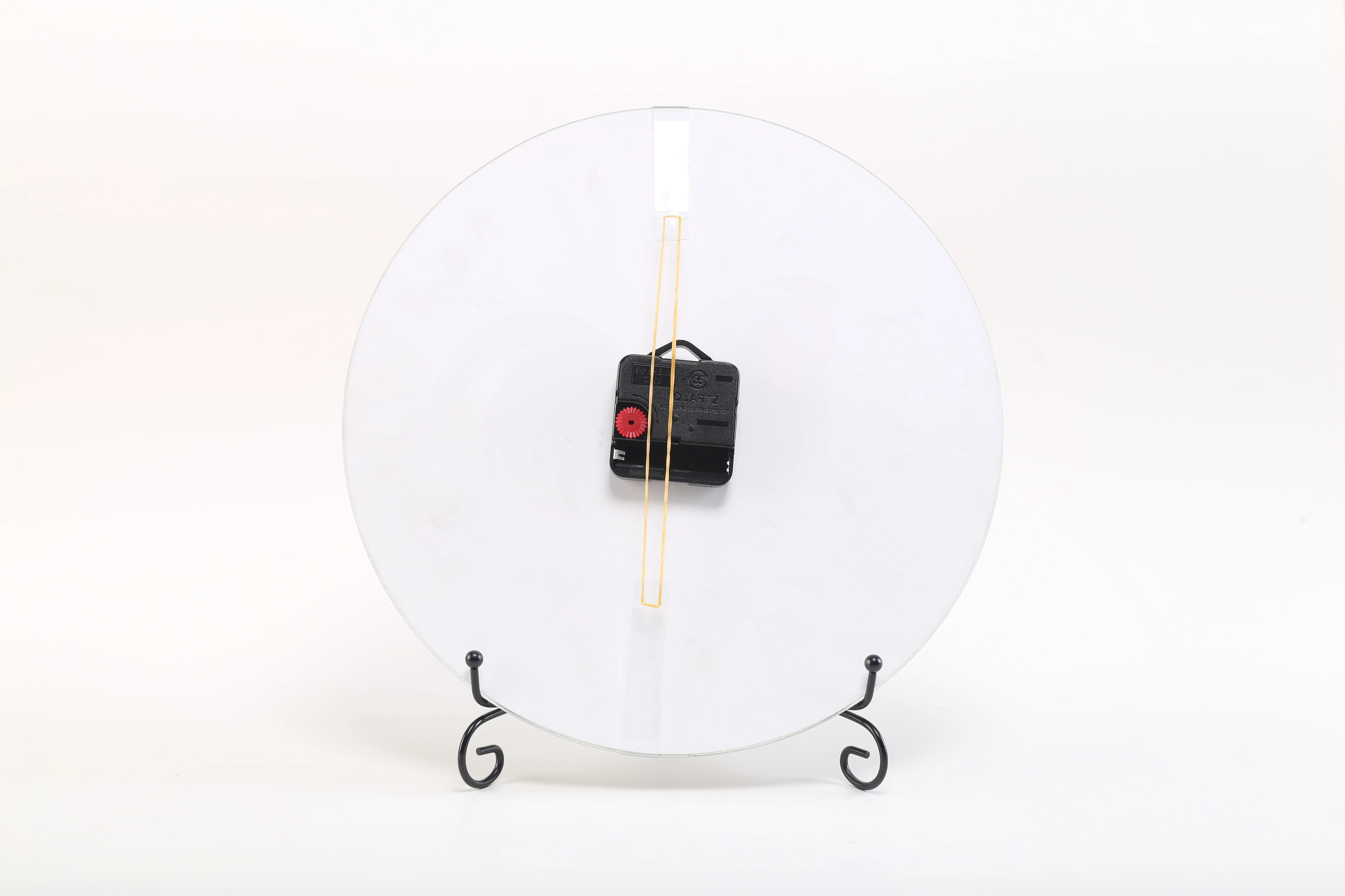 New Arrival Wall Clock Hot selling fashion decorative living room glass wall clock for home for wholesale