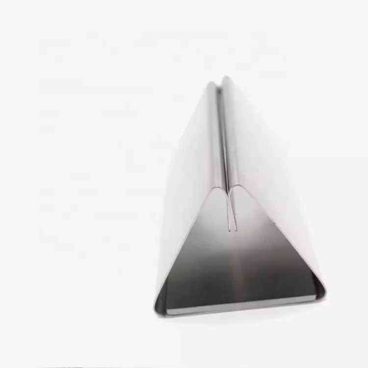 Factory Direct Price Bar Accessories Restaurant Table Stainless Steel Metal Menu Holder