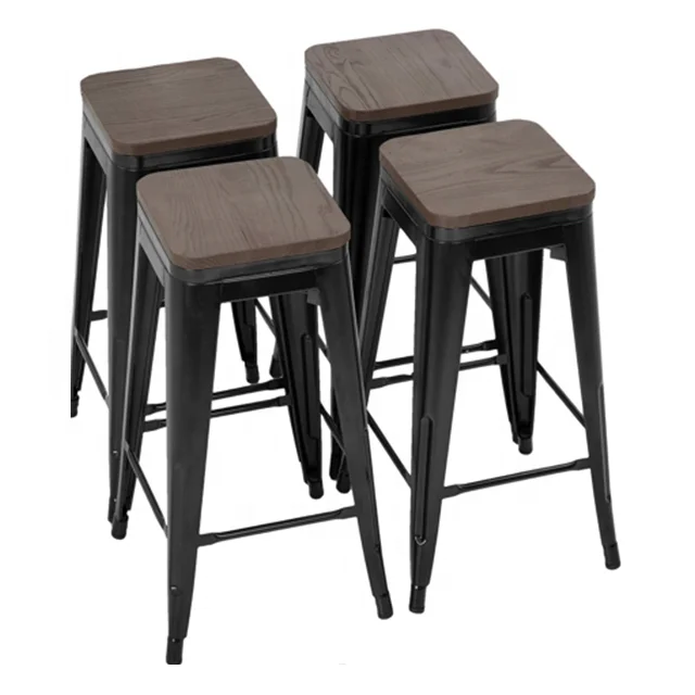 SEB, Лидер продаж, высокие деревянные штабелируемые барные стулья