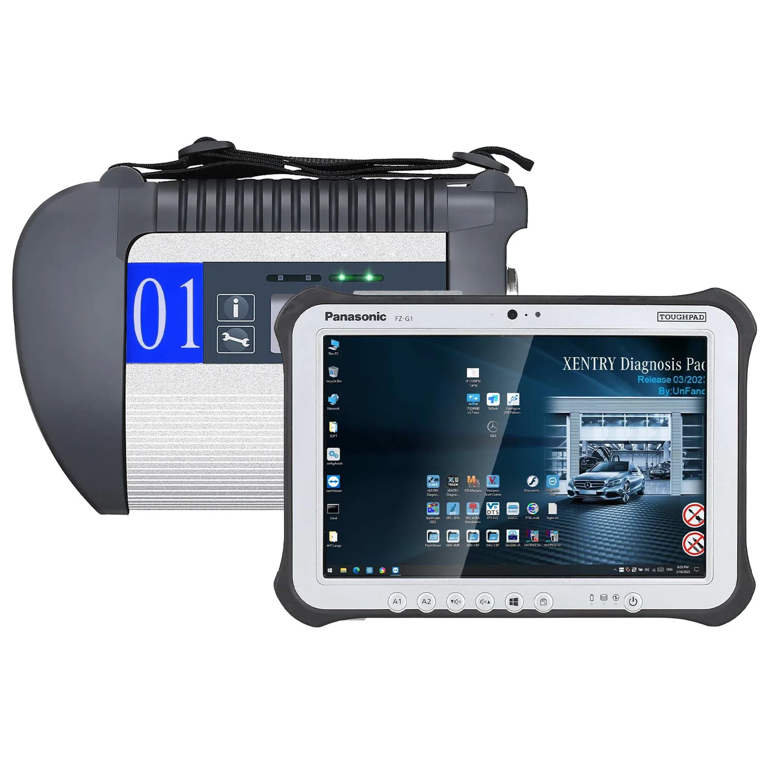 Wi-Fi MB SD Connect C4 Doip с V2024.09 SSD Plus FZ-G1 I5 3-го поколения планшет 8G готов к использованию