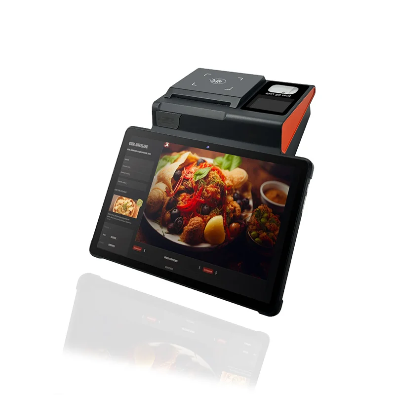 Hanbu Professional Manufacturer Android Pos System 11 Inch Tablet Pos Stand Android 12 Terminal With Printer