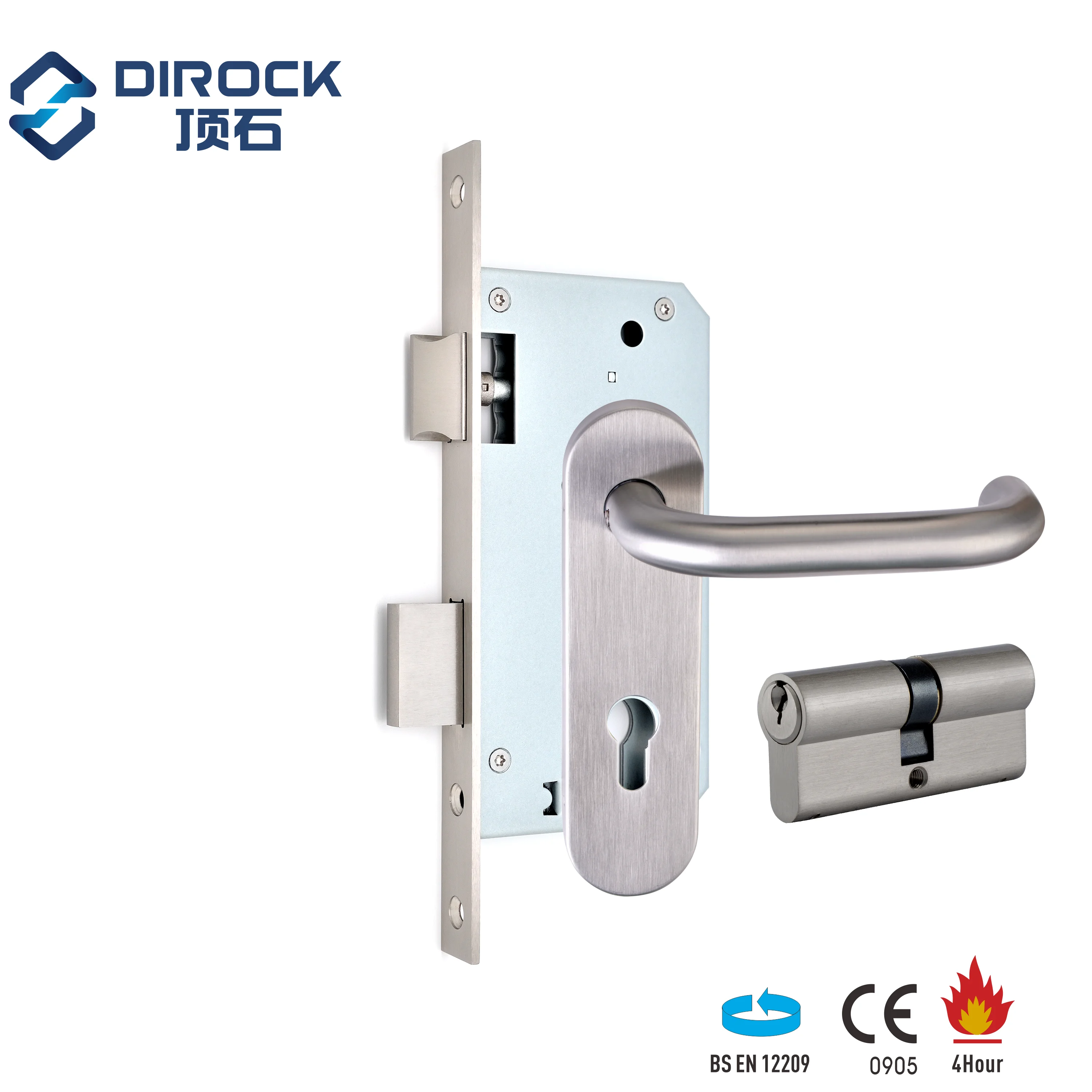 Archie design sash lock 7072Z lock body with CE certificate BSEN12209 DIN18251 EN1634 1 2 3 4hour anti fire lock for life safety