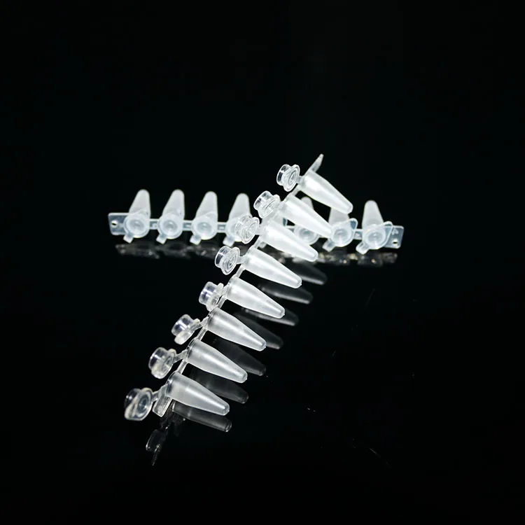 Lab conical bottom steril 0.2ml pcr tube with cap centrifuge tube