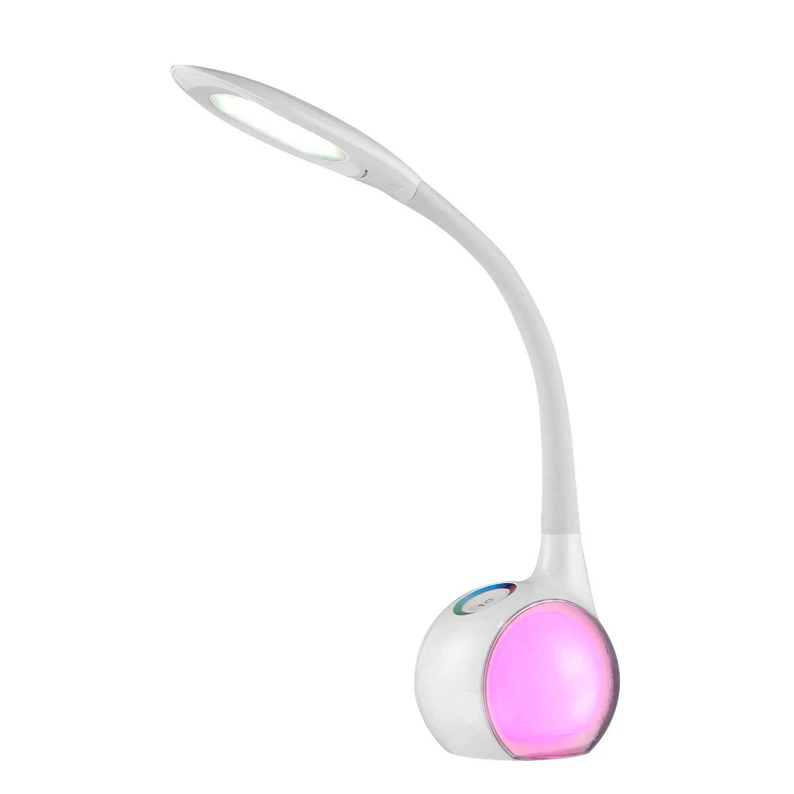Hot Sell Flexible Neck Eye Protection Energy Saving Led Desk Reading Light Touch Dimmer RGB Color Change Decoration Table Lamp