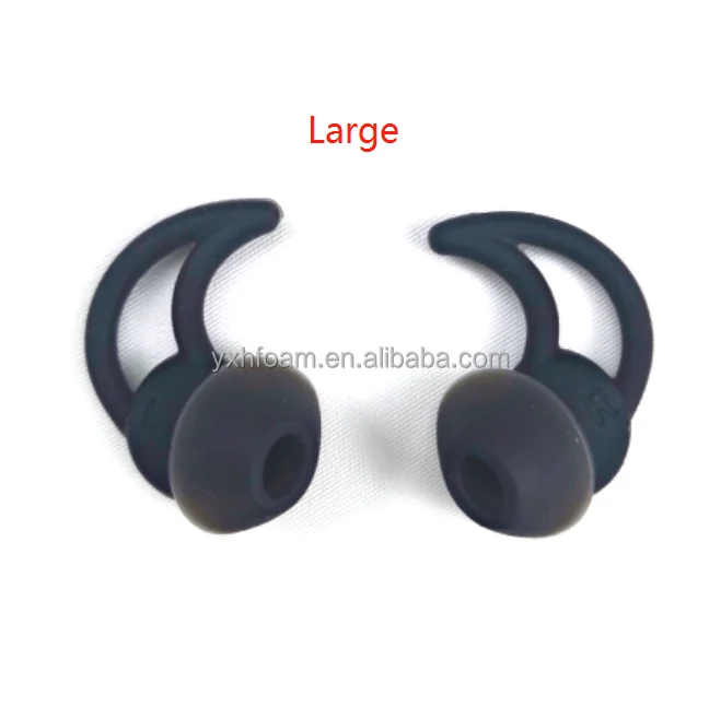 Silicone Sleeve Earbuds Ear Buds Ear Tips Compatible with QC20 QC30 Earphone Repairing Parts Spare Parts
