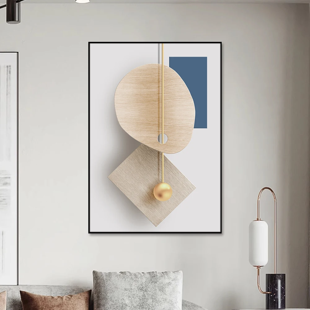 Huamiao Japanese Style Abstract Painting Wabi Sabi Wall Art Home Decoration Painting