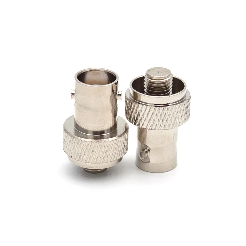 Disc Copper-nickel Silver Connector LJQ-9 RF Coaxial Connector Intercom Antenna Adapter