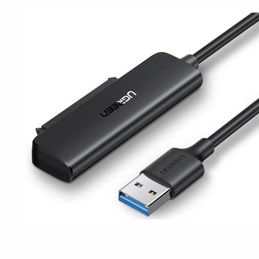 Кабель-адаптер UGREEN SATA-USB 3 0 для жестких дисков 2 5 дюйма Гбит/с поддержка SATA