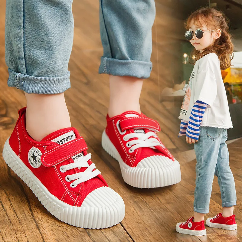Classic Kids Canvas Shoes Comfortable Children Casual Shoes Shcool Shoe For Boys Girls sports Running Sneakers Hot sale products