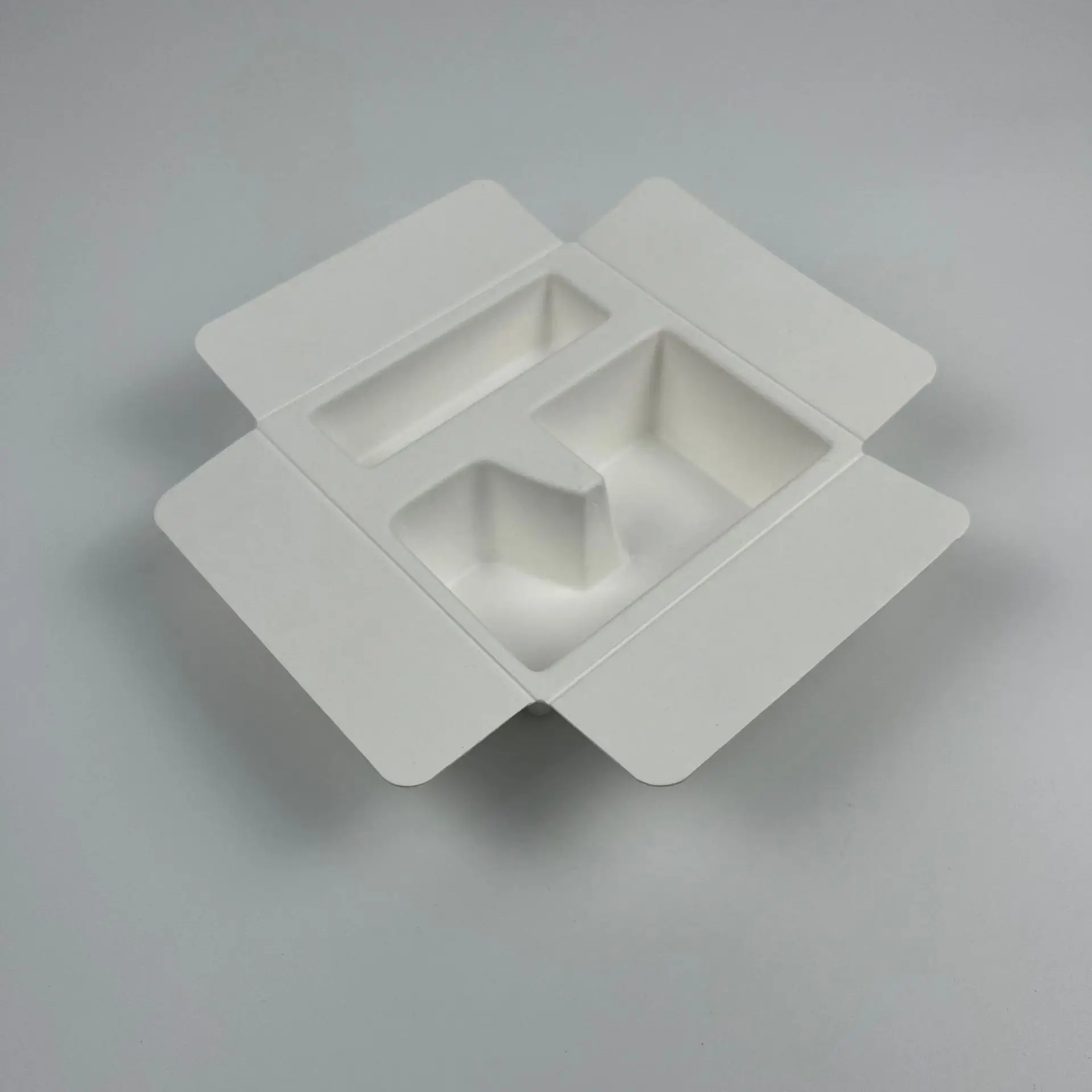 Customized electronic products pulp lining wet pressing process environmentally friendly materials packaging pulp tray