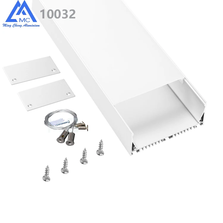 100*32mm Aluminum LED strip light profile/channel track/housing/mounting profile/shapes/Linear
