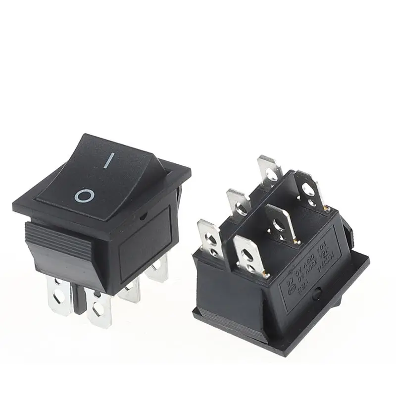 Водонепроницаемый Ip67 переключатель Kcd3 Pa66 медный света T125 250vac 15a 125vac