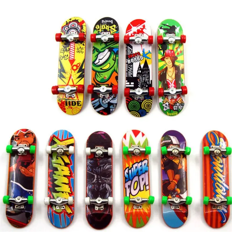 Hot sale finger toy Intellectual Cool fingerboard joint game skate surfboard skateboard