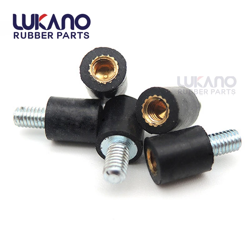 Anti-vibration rubber fixed screws mounting hardware spacer for flight controller