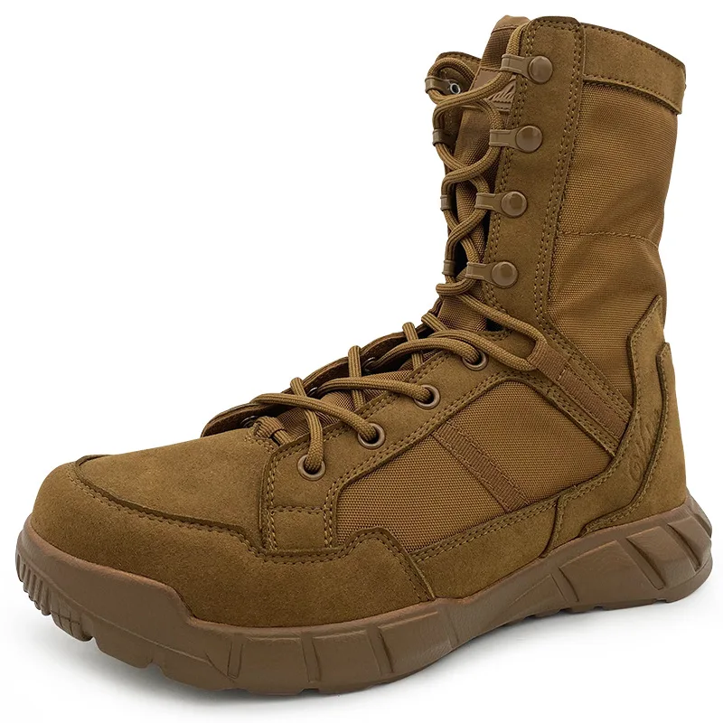 YAKEDA Tactical Men Shoes Boots Combat Botas Para Hombre Hiking Rafale Erkek Training Botas Askeri High Ankle Tactical Boots