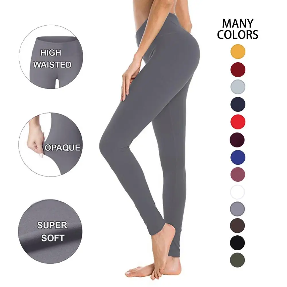 
Colorful Leggings for Women Fitness Leggin Stretchy Yoga Gym Leggings Super Soft High Waist Tight Leggings 