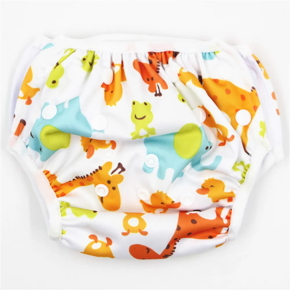 Waterproof Reusable New Print Baby Swimming Pants Swim Diaper Factory