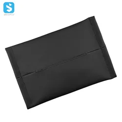 PU Leather Universal Car Tissue Box Cover Chair Back Hanging Type Car Tissue Box Armrest Box Towel Tissue Storage Case