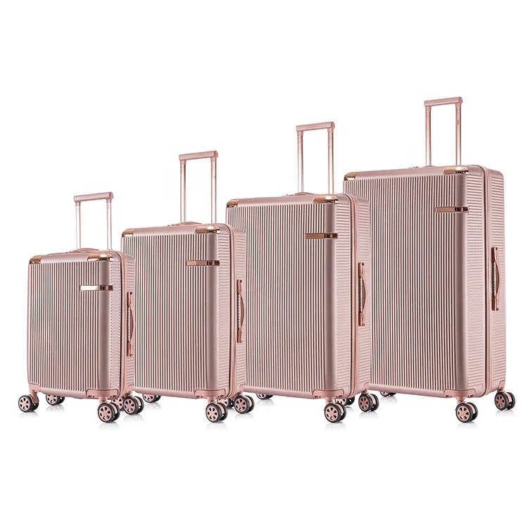 Customized ABS Trolley Luggage Set 20/24/28/32 Travel Bag Suitcase 4pcs