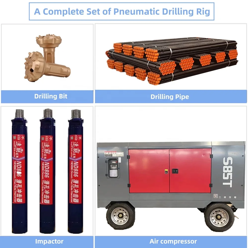 FY350 Hydraulic Power Unit Diesel 300M Depth Mine Drilling Rig All Terrain Vehicle Water Well Drilling Rigs Hot Sale