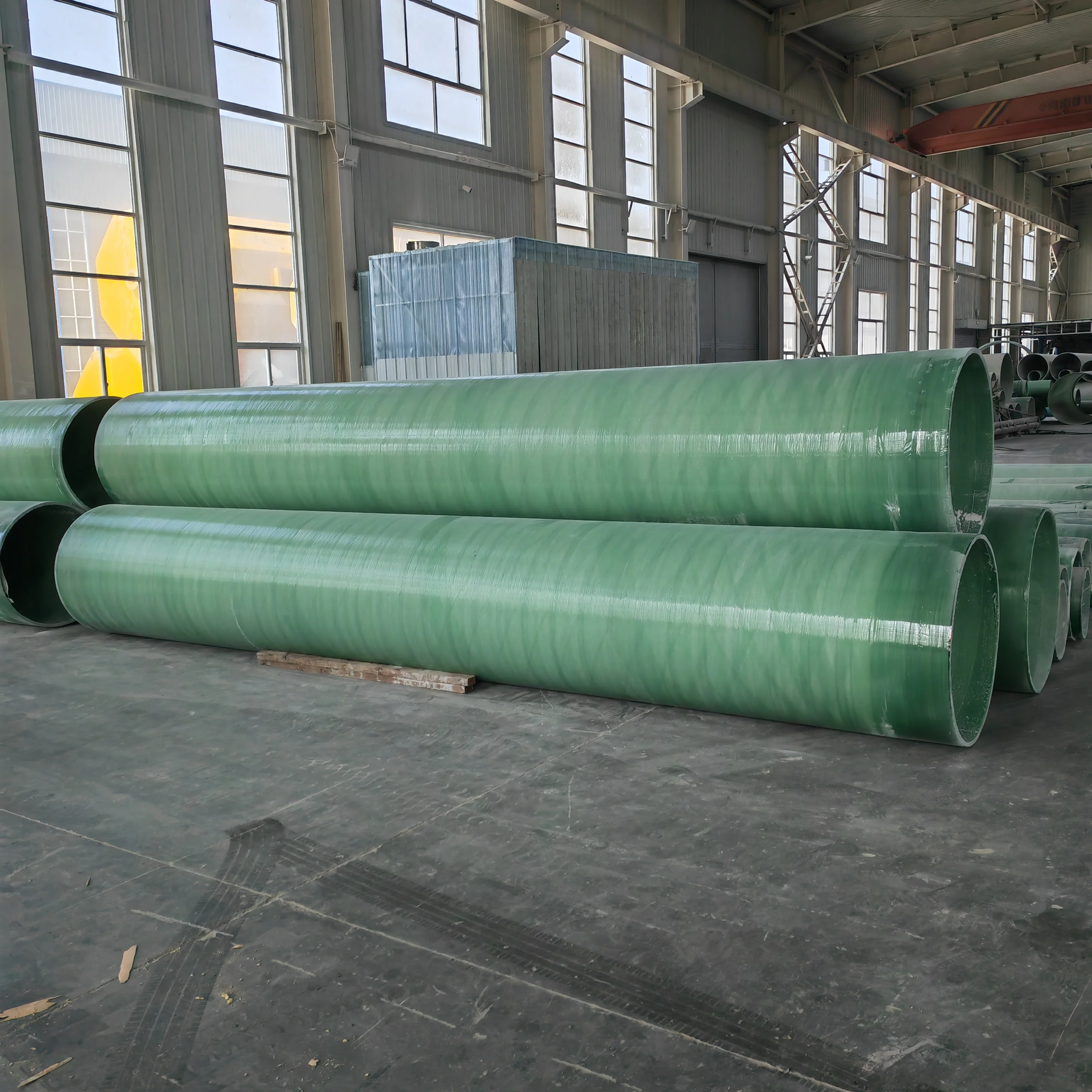High strength fiberglass reinforced plastic FRP GRP pipe price