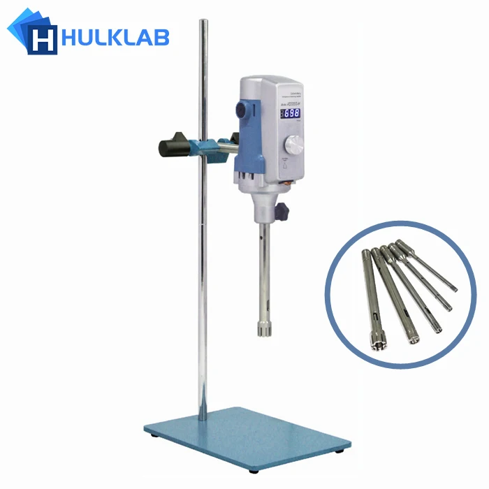 Industrial Electric Stirrer Mixer with Explosionproof Motor Propeller Compostable Stirrer Black Hand Free Chemical Mixer