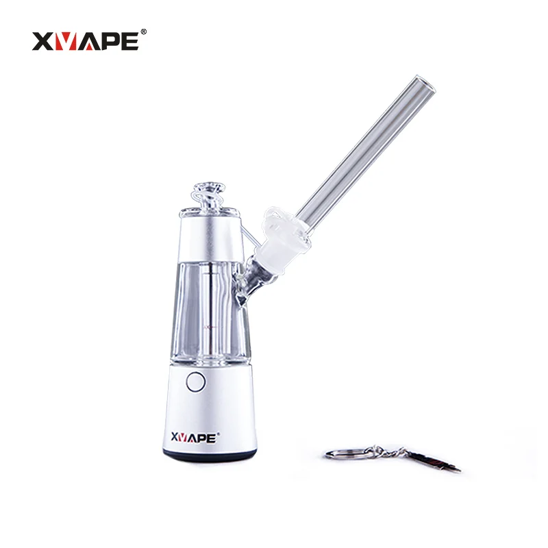 Fast heating with glass bubbler mouthpiece/3 different temperature settings/ easy to clean and portable vaporizer factory XVAPE