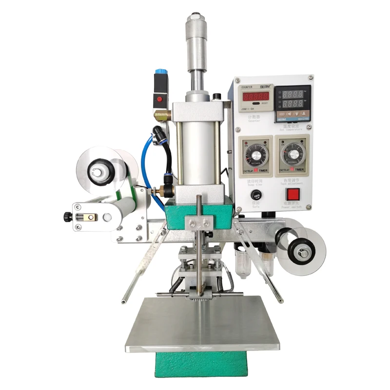Automatic Hot stamping machine Date Number  Code Stamp Printer Coding Gold foil printing machine   for visiting card