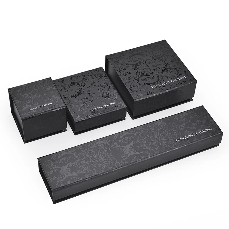 Customized Luxury Small Drawer Handles Slide Jewelry Paper Box Packaging